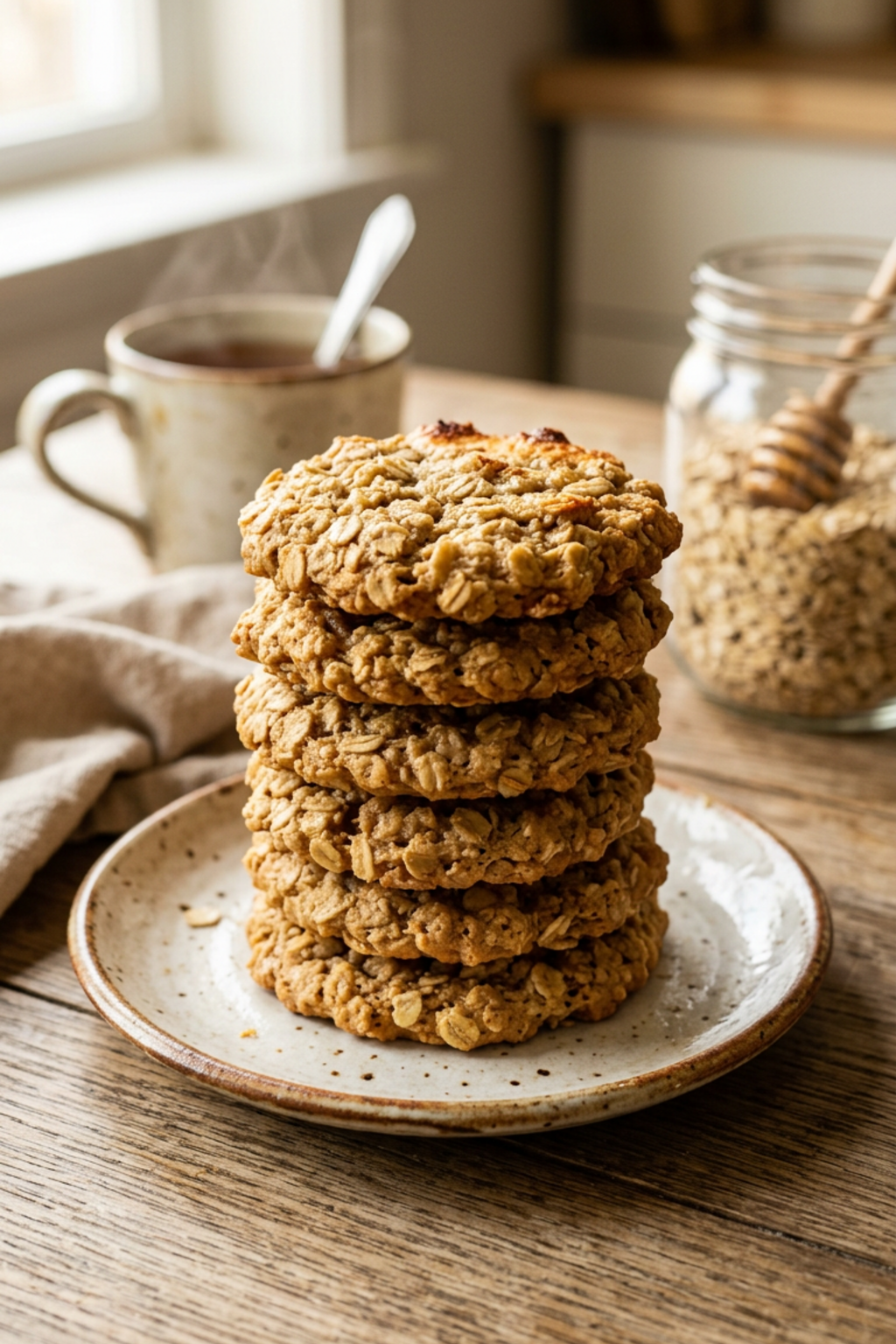 Snack token: Honey Oat Cookies